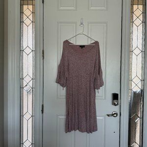 Cap Sleeve Sweater Dress